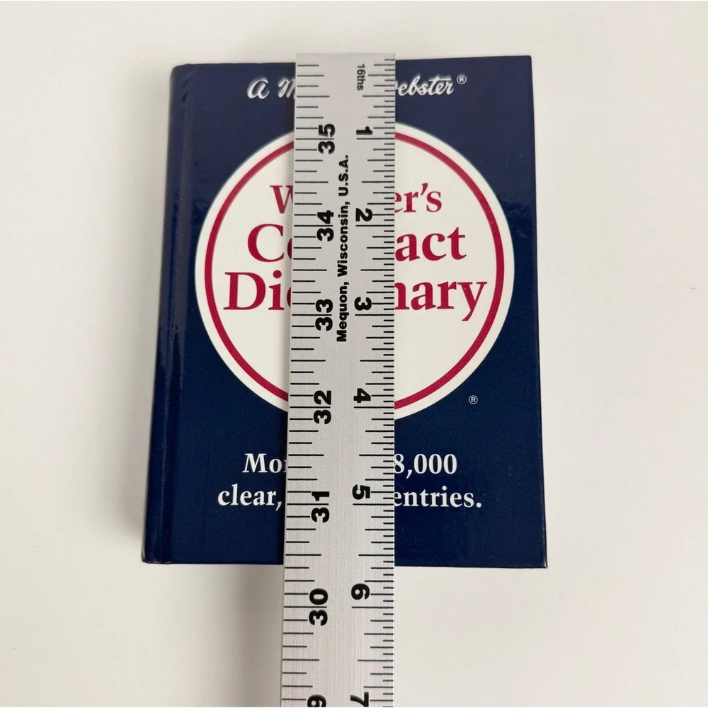 Webster's Compact Dictionary Merriam-Webster 1987 Hardcover
